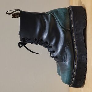 Dr. Martens Rare Vintage Green / Black Jadon Boots